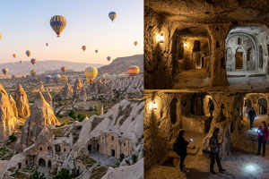 Unique landscapes and early Christian underground cities.