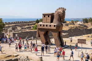 Visit the legendary city and see the famous Trojan Horse.